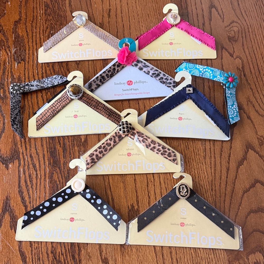 Lindsay Phillips Vibrant SwitchFlops Strap Collection